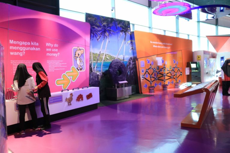 馬來西亞國家銀行博物館兒童廳（余佩軒∕攝）